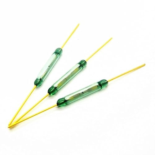 UYCUODLUY 5* MKA16101 Magnetic Switch Reed Switch Normally Open Glass 2.5 * 16mm