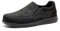 Bruno Marc Mocasines Hombre Planos Zapatos sin Cordones Clásicos Casual Transpirables Ligero,Size 46,Negro,BMUMLS2520