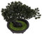 HEMOTON Bonsai-Ornamente Gefälschte Pflanze Schreibtisch Dekorationen Büro Süßes Zimmerdekor Dekorativ Drinnen Faux Bonsai-Baum Realistisch Bonsai-Baum Künstlich Pflanzen Grün Für Schaum