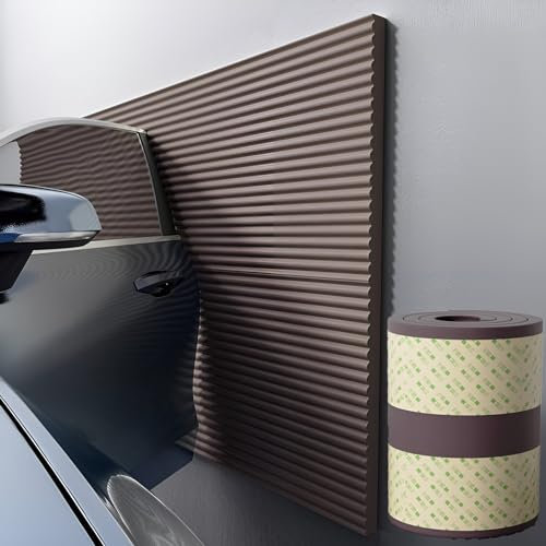 3D Anti-Kollision Wandpolster - PVC Baumwolle Selbstklebendes Wandkissen für DIY Home Decor, Leicht zu Reinigen Wandaufkleber für Schlafzimmer, Wohnzimmer, Garage, Balkon