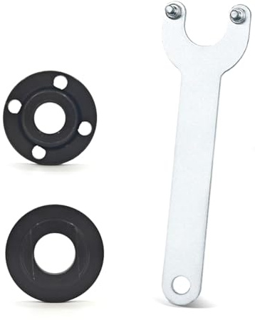 mkemka 125 mm Winkelschleifer Zubehörset mit Flex, Flanschschlüssel, Metall Winkelschlüssel, Flanschmuttern Kit für Universellen Winkelschleifer