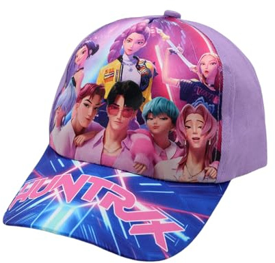 UBBY Demon Hunters Casquette de baseball pour homme - Moderne - Styles imprimés - Streetwear - Taille unique (48-54 cm) - Idéale pour les activités de plein air et les loisirs, M