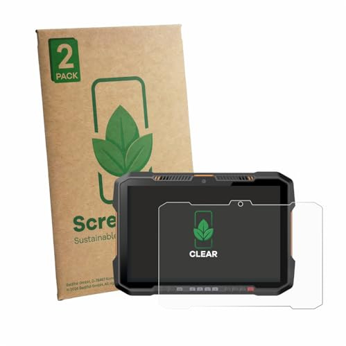 ScreenLeaf 2 Stück Schutzfolie für Newland Speedata SD100 Orion Plus [nachhaltiger Displayschutz, Folie, transparent, kratzfest]