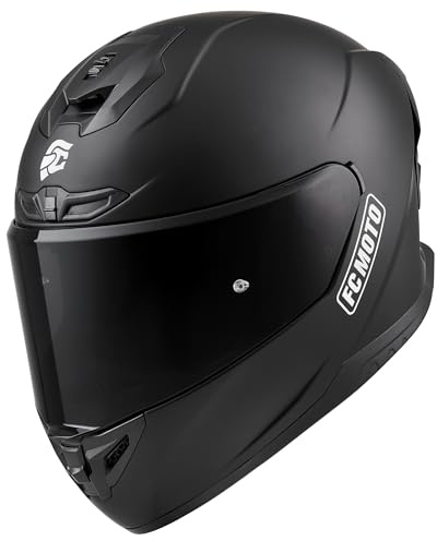 FC-Moto G-361S Helm, schwarz matt, XS (53/54)