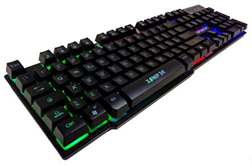 Gammec KBXSNI Tastiera Gaming, XSniper, Backlight a 3 Colori