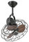 Faro 33715 - KEIKI Ventilatore da soffitto Marrone