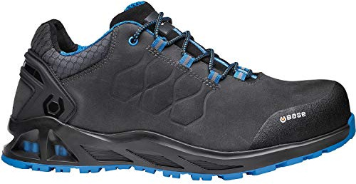 BASE Protection K-Road B1000B S3 HRO CI SRC Nabuck Seamless Aluminium Toe Dry’n Air Footbed i-daptive Ballistic Midsole SmellStop Safety Trainer