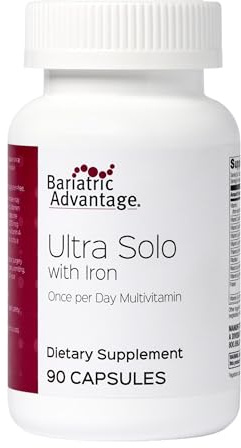 Bariatric Advantage Ultra Solo with Iron, 90 Capsules