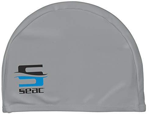 SEAC Lycra - Gorro de baño de Tela para la Piscina (Adecuado para Hombres y Mujeres)