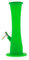 Acrylic Water Bong with Smoker Bong Percolator, 14.5 mm Silicone Hookah Bong Bowl 23 cm Water Bong with Soft, Safe Foldable Hookahs Bongs by (Green Bong-1) (Green Bong-1)