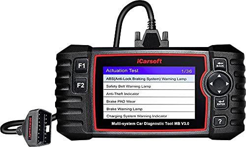 iCarsoft OBD II MB V3.0 Profi Universelles Diagnosegerät für Mercedes/Sprinter/Smart