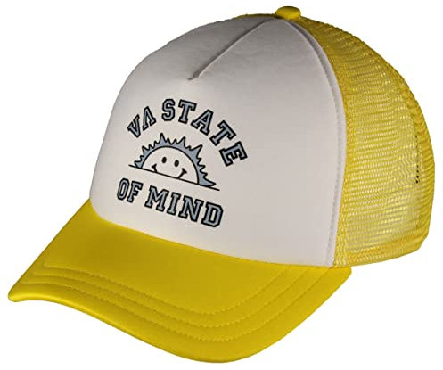 RVCA Womens Trucker Hats - Va State Foamy (White, One Size)