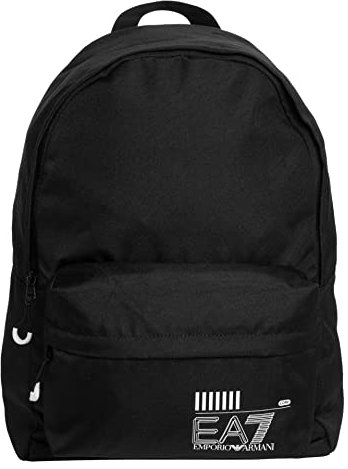 Emporio Armani EA7 herren Rucksack black - white logo