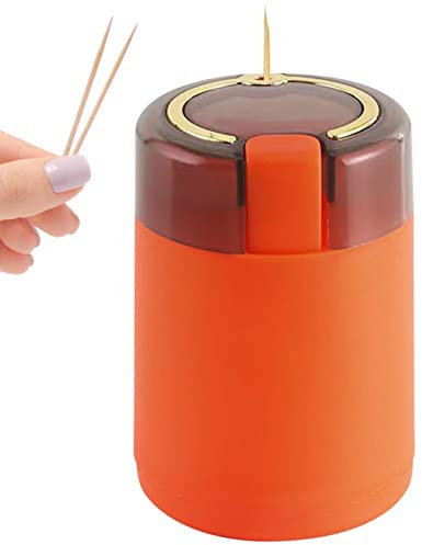 HEYCE Dispensador de Palillos de Dientes - Bolsillo Transparente emergente para Palillos de Dientes | Bonito Cubo automático para Palillos de Dientes para la Mesa de Centro de la Sala