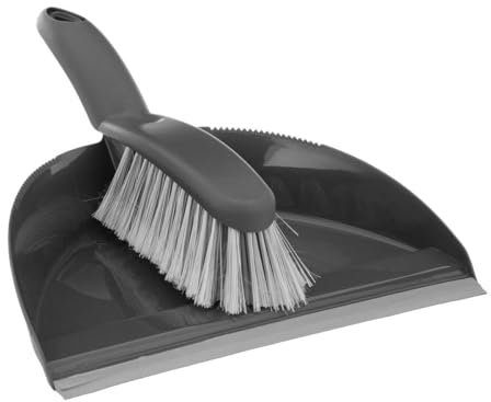 Ensemble Pelle/balayette Plastique Gris - 5 five simply smart