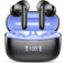 WeurGhy Bluetooth Kopfhörer, Kopfhörer Kabellos Bluetooth 5.3 in Ear Kopfhörer mit 4 ENC Noise Cancelling Mic, 56H HiFi Stereo Tiefbass Spielzeit, IP7 Wasserdicht Ohrhörer LED Anzeige, Schwarz Blau