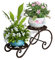 CCYENG Pflanzenständer Pflanzenregal Pflanzentisch Schmiedeeisen Boden Blumenständer Moderner Pflanzenständer Wohnzimmer Schlafzimmer Balkon Dekoration Pflanzenhalter