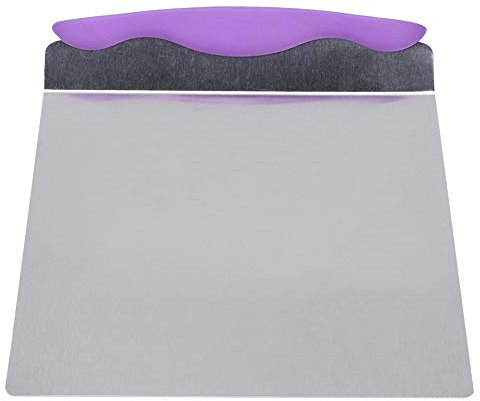 Backschaufel 25 X 20 X 3 Edelstahl-Kuchenpizza-Transfertablett Bewegliche Platte Kuchenheber Schaufel Gebäck Backwerkzeug Schaufel Kuchenheber 12 Zoll