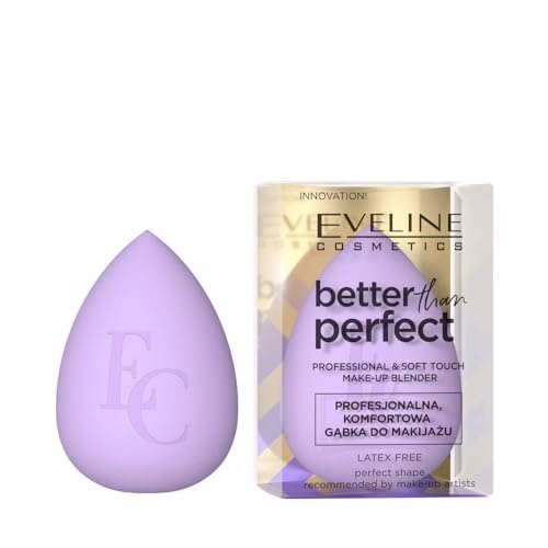 Eveline Cosmetics Better Than Perfect Make-up Schwamm - Latexfrei, Weicher Schaum für makellose Anwendung