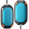 Joltix Calentador de Manos Recargable 2 en 1, Calentador de Manos Portátil, Calefactor a Bateria USB Power Bank,para Actividades al Aire Libre, Pesca, Golf, Camping, Regalos Cálidos(Azul)