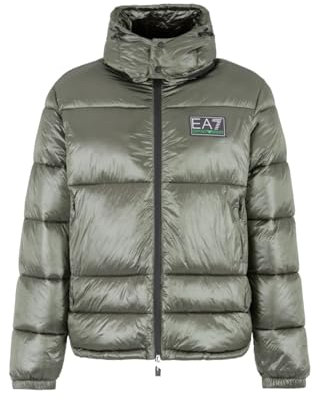 EA7 ARMANI 6DPB71 PN2MZ 1846 Warme Steppjacke für Herren, Olivgrün, Oliv, Small