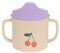 LÄSSIG enfants gobelet avec poignée et couvercle amovible 150 ml/Sippy Cup Happy Fruits Cherry