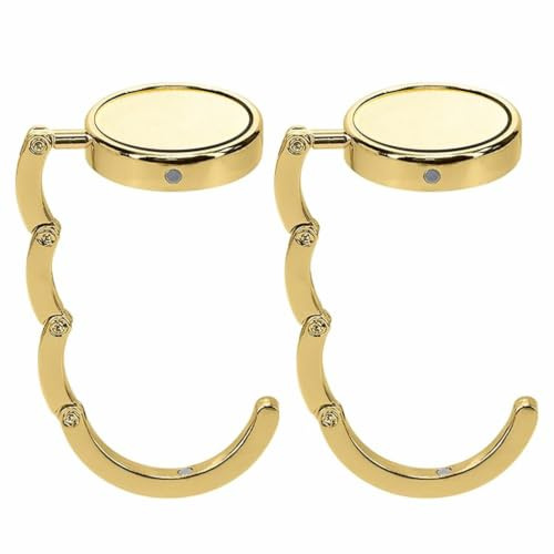 GENERIC Purse Hanger (Set of 2) - Folding Handbag Hook, Table Bag Holder