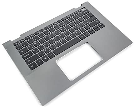Dell Inspiron 5400/5406 2-in-1 Palmrest & ARABIC Keyboard - 0X46H3 + 03R0XV (28V5X) (Renewed)