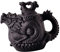 Garneck Drachen-Phoenix- Aus Ton Teekannen Kessel Phönix- Wasserkocher Wasser Drachen Nachmittagstee Mit Teesieb Schüssel Kung-fu- Coffee