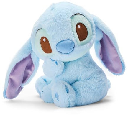 Disney Store Official Peluche Stitch, Lilo & Stitch, 30 cm/12, Alien Bleu Tout Doux, Convient dès la Naissance, adapté à Tous Les âges