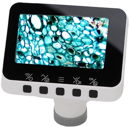 Sxhlseller WiFi Telescope Camera Eyepiece 1080P Video Recorder with 2.8in Display Wireless Adapter for Microscope Stargazing Birdwatching Android Compatible