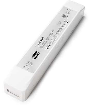 illuburg Trasformatore LED 48V 150W Senza Sfarfallio per LED Strisce Lampada Mobili LED Alimentatore Driver