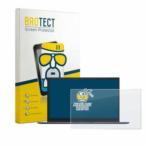 BROTECT Entspiegelungs Schutzglas für ASUS Vivobook 15 F1504 Schutzfolie Panzer Folie Glas Matt [Extrem Kratzfest 9H, Anti-Reflex, Anti-Fingerprint]