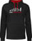 Pullover Herren Frauen Hoodie Kontrast zweifarbig - Entwicklung und Outfit - BMX Evolution Verletzung - M - Schwarz/Rot - damen fahrradmotiv hoodies rad kapuzenpullover radfahrer hoody fahrradfahrer