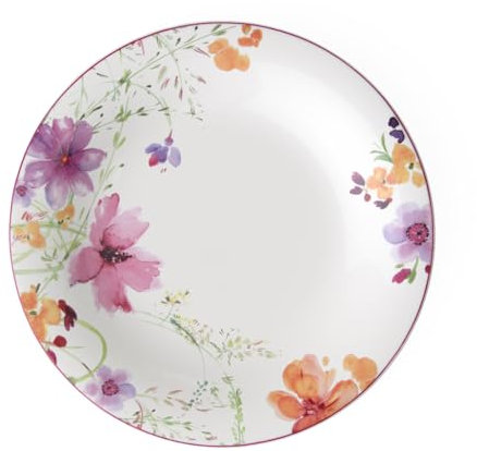 Villeroy & Boch Mariefleur Basic 27 cm (10–4100–2620), Premium Porcelaine, 6 x Assiette, blanc, 27 cm, 6 unités de
