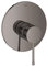Grohe Essence New - grifo monomando empotrado parte exterior ducha - Hard Graphite
