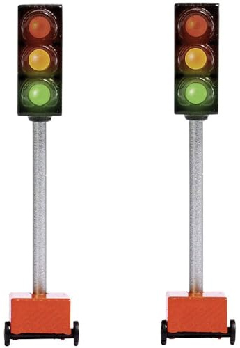 Busch H0 Baustellenampeln Funktionsmodell - Funktionsmodell ohne Elektronik