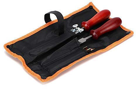 Jeffergarden Chainsaw Sharpening File Set Guide Bar Chain Sharpening Depth Gauge Saw Files Hand Tool Set Spare Parts Sharpener Accessories Blades