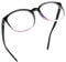LifeArt Blue Light Blocking Glasses, Computer Reading Glasses, Gaming Glasses, TV Glasses for Women Men, Anti Glare (Black Purple, No Magnification)