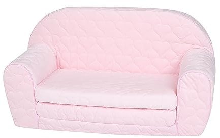 Knorrtoys 68460 Kindersofa-Cosy Heart Rose