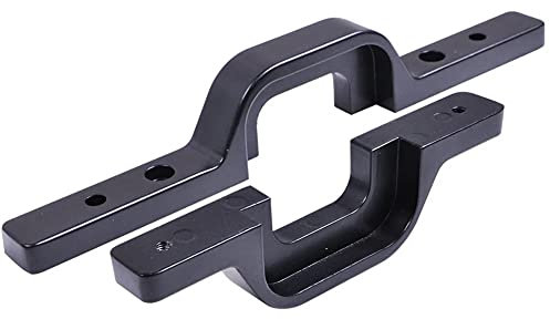 Anhängerkupplungshalterung,LED Rückfahrscheinwerfer Halterung Aluminiumlegierung Dual-LED-Rückfahrscheinwerferhalterung für Geländewagen-LKW-Anhänger Kompatibel mit Wrangler