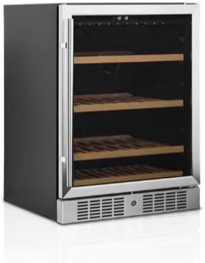 Cave à Vin Inox - Capacite 48 bouteilles de vin 750ml - TEFCOLD