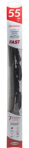Start Schnelles Einzelwischerblatt, 55 cm — 22 Zoll, für herkömmliche und gebogene Bürsten, maximale Griffigkeit und Widerstandsfähigkeit