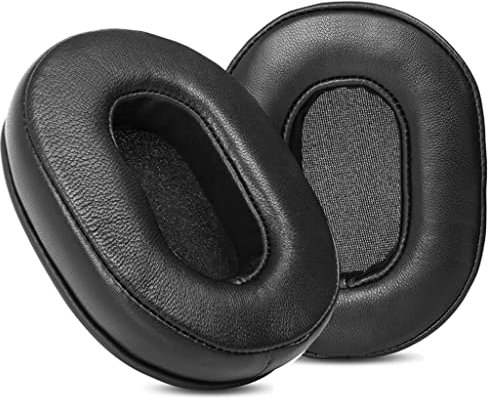 ACCOUTA Ersatz Ohrpolster Kissen Kompatibel mit OneOdio A70 A71 Bluetooth Kopfhörer Ohrpolster mit Premium Schaffell Leder und hochwertigem Memory-Schaum