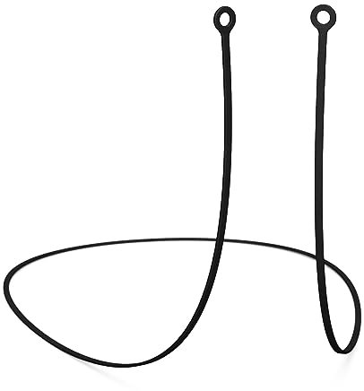 CURVD Earplug Lanyard, Soft Durable Flexible Premium Silicone Cord | Works with Most Earplugs w/Removable Tips Compatible with CURVD Everyday, Loop Quiet/Engage/Experience, Vibes and More - 26 Inches