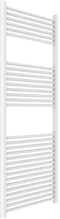 Scaldasalviette in acciaio bianco 60x150
