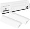 Papier Thermique à Séchage Rapide A4 pour Imprimante Portable A4, GuKKK Papier Thermique Blanc, Papier d'impression Thermique, Papier d'impression Sans Encre(environ 50 feuilles) (2 rouleaux)