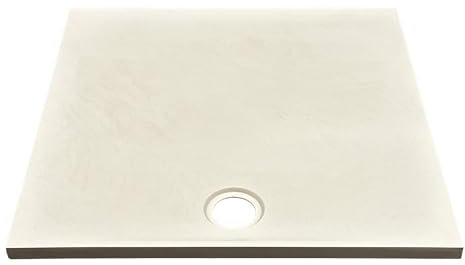 Duschtasse 90 x 90 cm, rechteckig, synthetischer Marmor