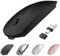 Wireless Mouse for MacBook Air Pro iMac Computer Laptop Surface Pro, Bluetooth Wireless Mouse USB C Rechargeable for Notebook/Desktop/Chromebook/iPad/Tablet Cordless Portable Slim Silent Travel Mice