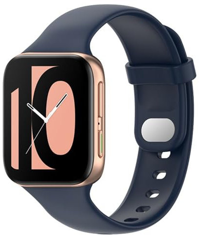BYISYUE Ersatzarmband für OPPO Watch 46mm, Sport Armband Uhrenarmband, Silikon Armbänder für OPPO Watch 46mm
